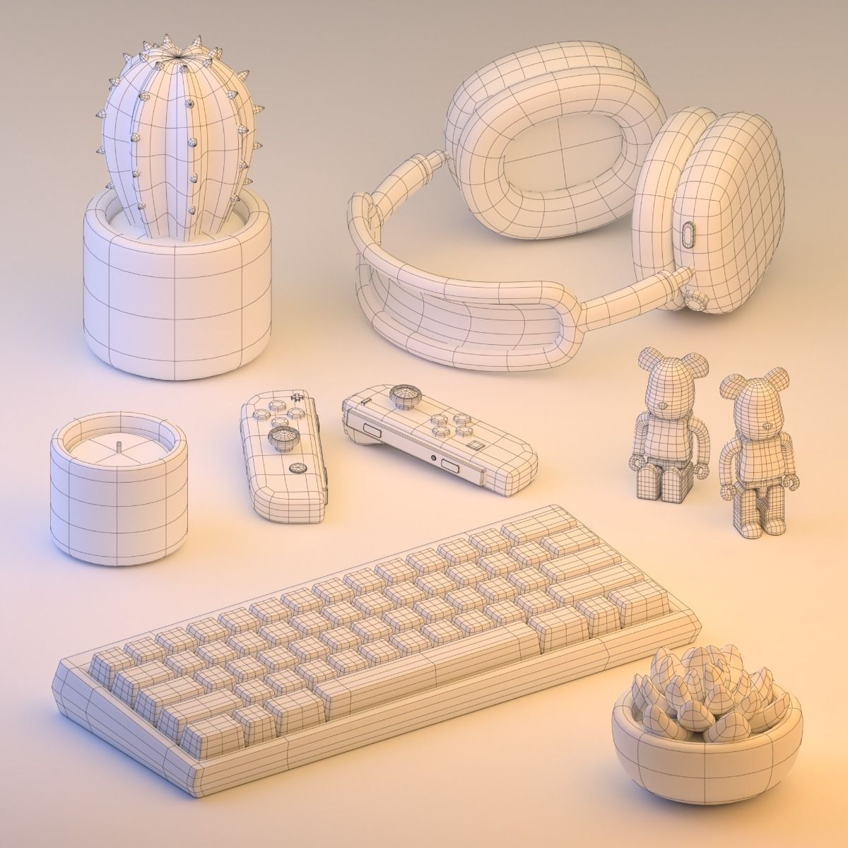 Rendu 3D d'un objet
